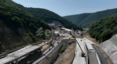 Infrastructure projects with drone