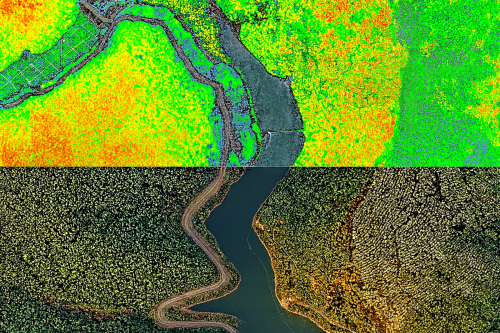 drone environmental monitoring with drone
