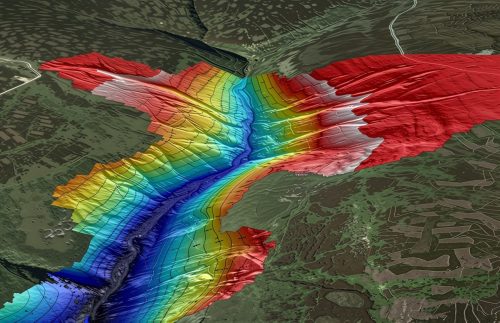 topographic drone mappung